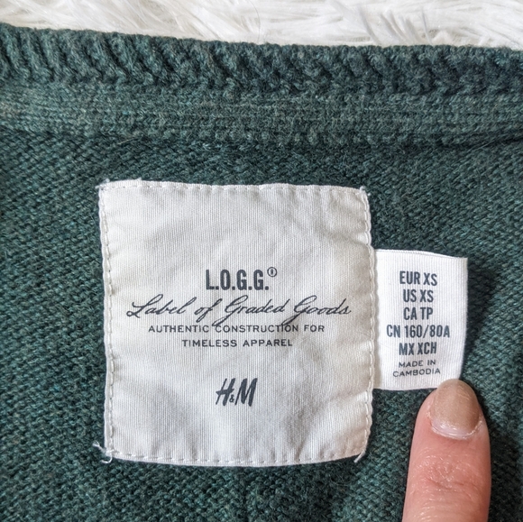 ⭐ BOGO H&M angora blend sweater EUC - Picture 9 of 10